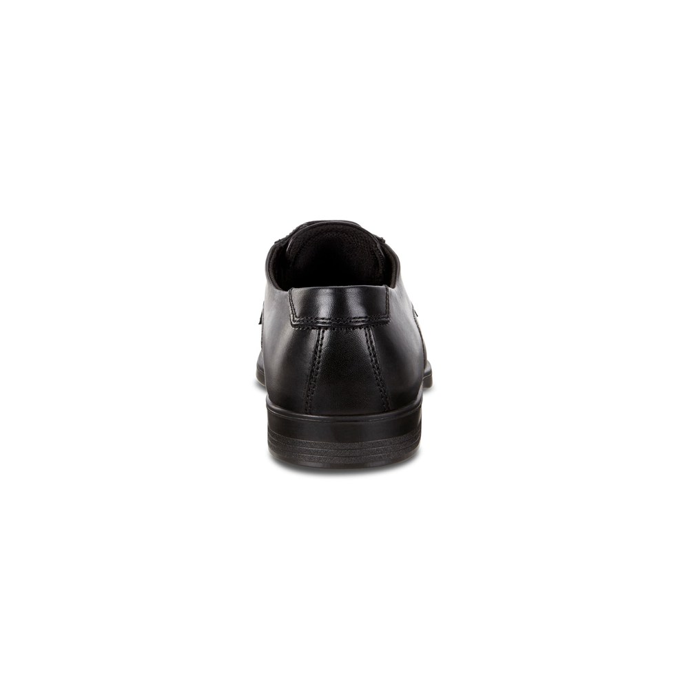 ECCO Mens Dress Shoes Black - Melbourne - EJV-948367